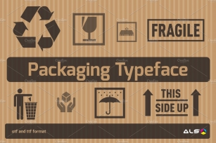 Packaging Typeface Font Download