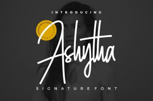 Ashytha Signature Font Download