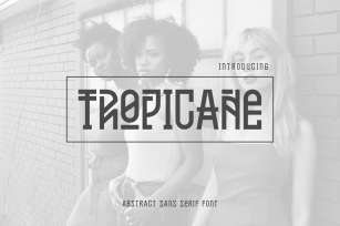 Tropicane Typeface Font Download