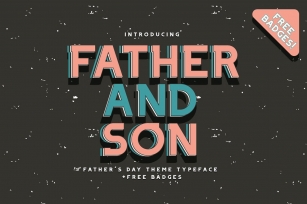 Father and Son Font Download