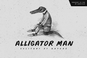 Alligator Man Font Download
