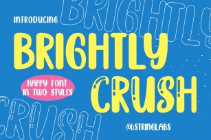 Brightly Crush Font Download
