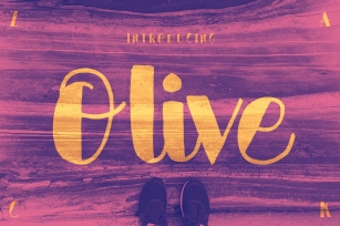 Olive – Handwritten Font Download