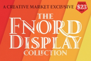 Fnord Display Collection of 3 Font Download