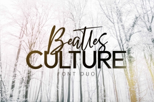 Beatles Culture Font Download