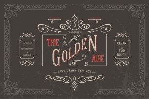 The Golden Age Typeface Font Download