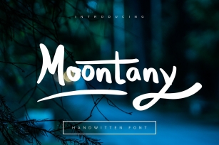 Moontany Font Download