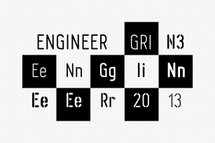 Engineer Font Download