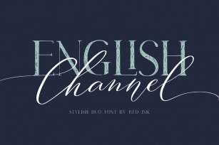 English Channel. Duo Font Download