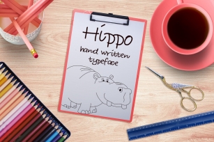 Hippo -Font No.3 Font Download