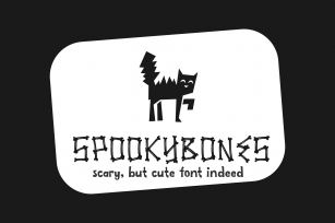 SPOOKYBONES Font Download