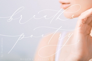 Breathe Poetry // Typography №17 Font Download