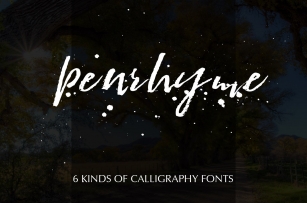 Penrhyme Calligraphy Font Download