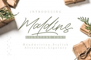 Maldins Font Download