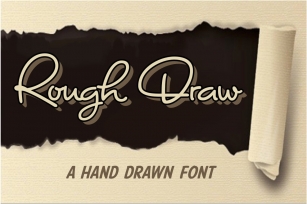 Rough Draw Font Download