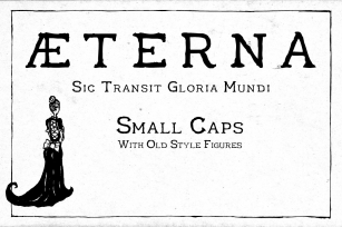 Aeterna Small Caps Old Style Figures Font Download