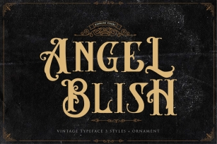 Angel Blish + Extra Font Download