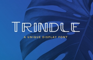 Trindle Sans Font Download