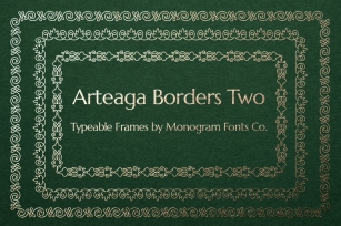 MFC Arteaga Borders Two Font Download