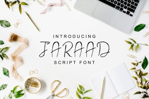 Jaraad Script 4 Family Pack Font Download