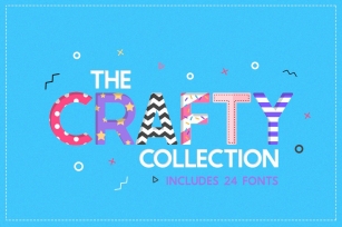 The Crafty Collection (24) Font Download