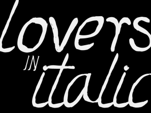Lovers Italic Font Download