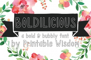 Boldilicious Font Download