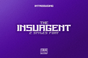 The Insurgent by GRVS Studio Font Download