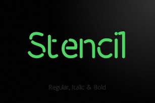 Stencil SS Font Download