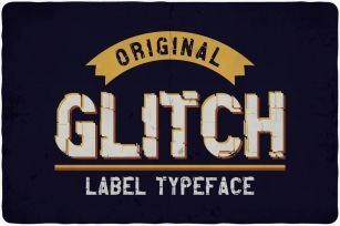 Glitch typeface Font Download