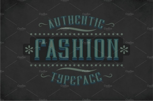Fashion Vintage Label Typeface Font Download