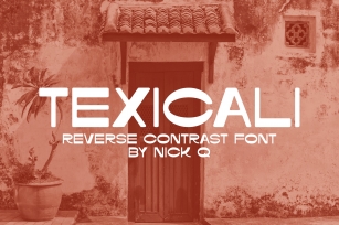 Texicali Reverse Contrast Font Download