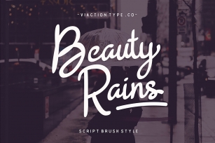 Beauty Rains Font Download