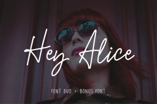 Hey Alice Duo Font Download