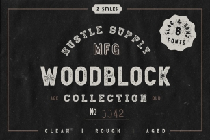 Woodblock Collection Font Download