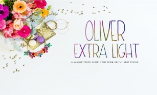 Oliver Extra Light Font Download