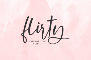 Flirty Script Font Download