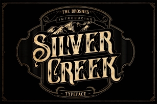 Silver Creek Typeface Font Download