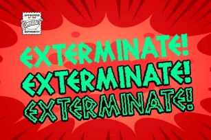 Exterminate Font Download