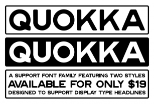 Quokka Family Font Download