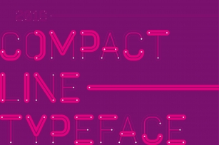 Compact Line Typeface Font Download