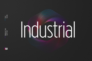 Industrial Sans Typeface Font Download