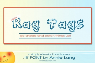 Annie's Rag Tag Font Download