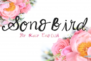 Songbird whimsical font by Kay Font Download