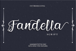 Fandella Script Font Download