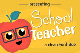 School Teacher Duo Font Download