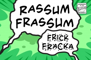 Rassum Frassum Font Download