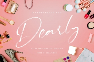 Dearly SVG Font Download