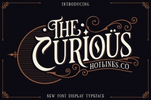 The Curious (introsale + Bonus) Font Download