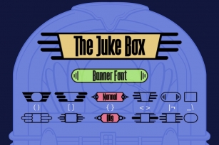 The Juke Box -banner font- Font Download